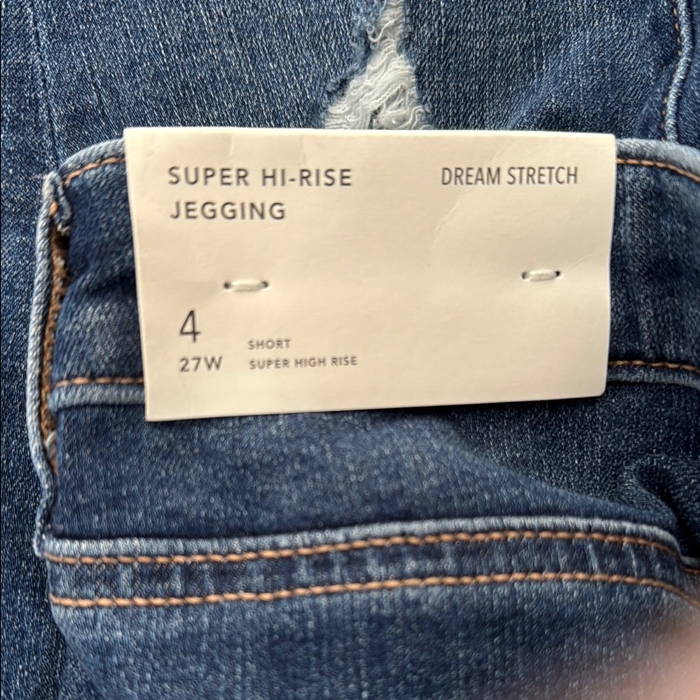 Dream Stretch Super Hi-Rise Jegging - Blue